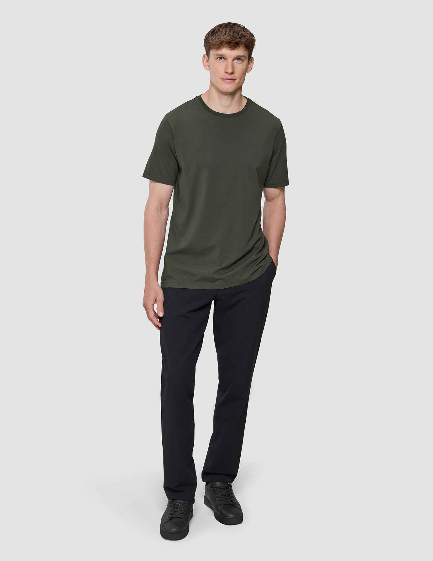 Supima T-shirt Green Night
